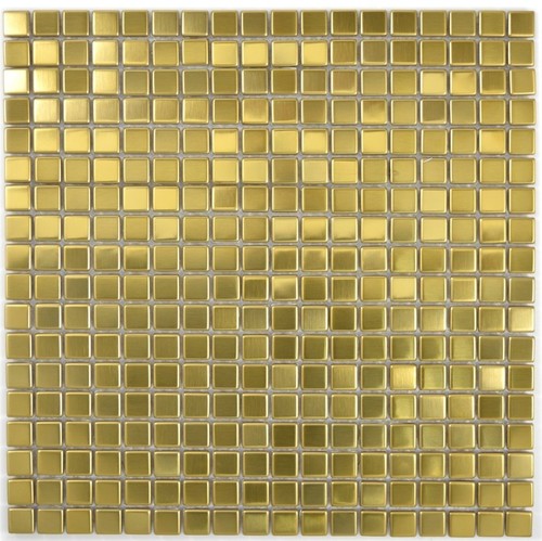 Mosaico oro acciaio inox - mosaico,