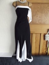 Splendido Wallis ❤️ Taglia 14 Nero Party Gatsby Peaky Blinders Downtown Abbey