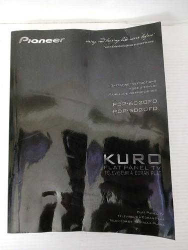 Pioneer pdp 6020fd kuro - pdp-6020fd,