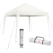 Gazebo Pieghevole Richiudibile Bianco Telo in PE 160 gr/mq Impermeabile + Borsa