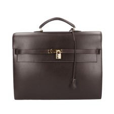 Borsa da lavoro HERMES Box sciarpa Kelly Depeche 38 usata