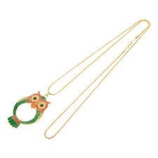 Collana con ciondolo gufi per