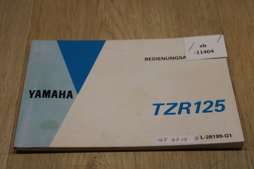 Yamaha tzr125 manuale - yamaha,