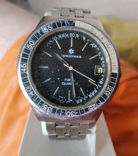 Junghans navy quartz diver - quartz,