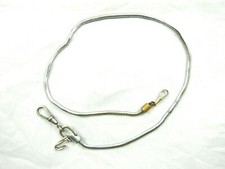 VECCHIA CATENELLA MORBIDA OROLOGIO DA TASCA D'EPOCA VINTAGE