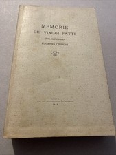 Memorie dei viaggi fatti dal - dei,