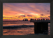 Quadro Colombo tramonto