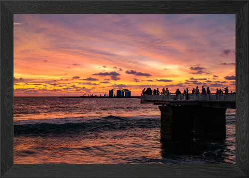 Quadro colombo tramonto - colombo,