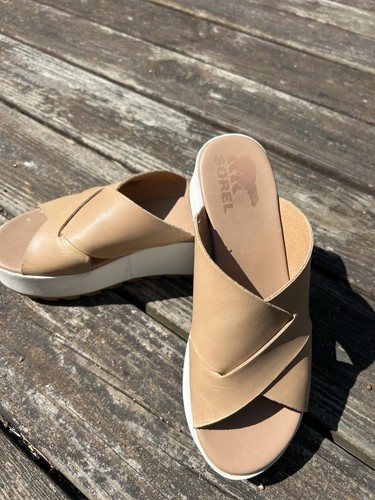 Sorel cameron mules pelle - cameron,
