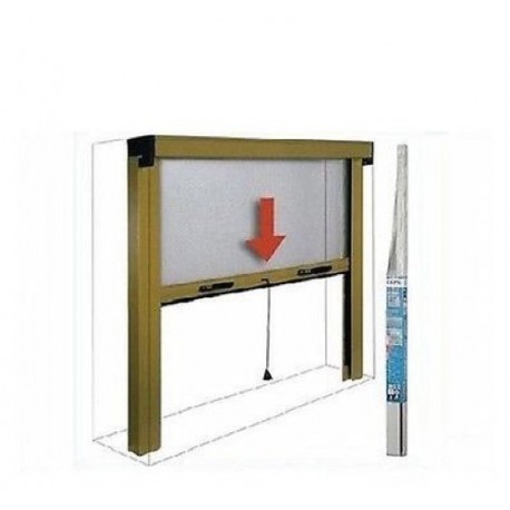Zanzariera irs marrone 80x170h - zanzariera,