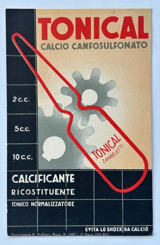 Mc833 pubblicita tonical - mc833, pubblicita'