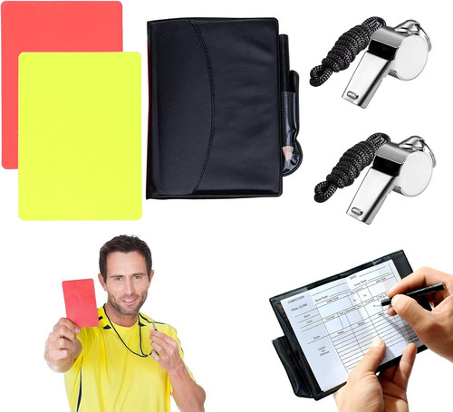 Fischietto cartellini arbitro - cartellini,