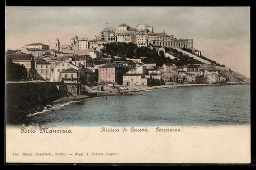 Porto maurizio riviera - porto, /