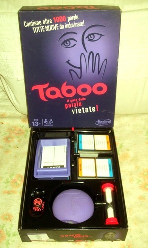 Taboo hasbro gioco tavolo - gioco, da