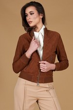 D'Arienzo Bomber Camoscio