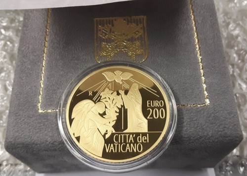 Vaticano 2020 oro 200 euro - 2020,