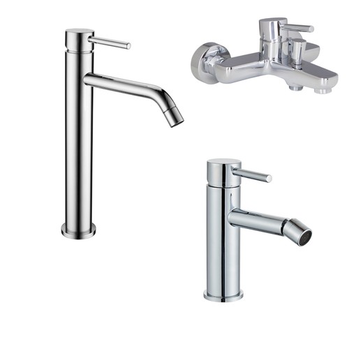 Miscelatore lavabo alto bidet