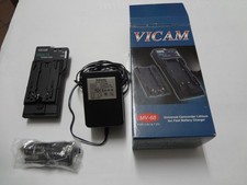 Caricabatterie VICAM MV-68 Universale Batterie Videocamera Li-Ion 3.6V 7.2V