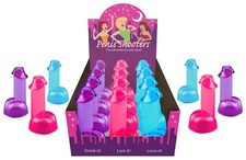 Neon Penis Shooters Bicchiere a Forma di Pene per Scherzi 18 anni e nubilato