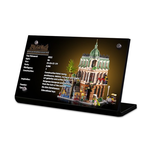 Espositore supporto targa - supporto,