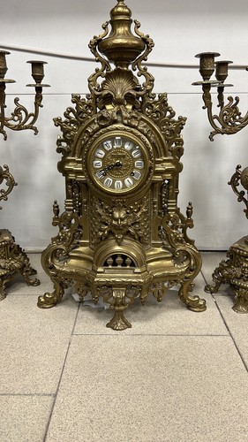 Set candelabro orologio - set, e