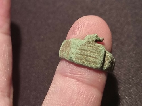 Anello bronzo marina - in,