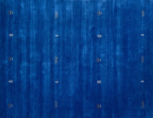 Gabbeh tappeto blu 200x300 - blu,