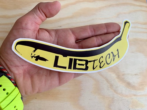 Adesivo lib tech banana - lib,