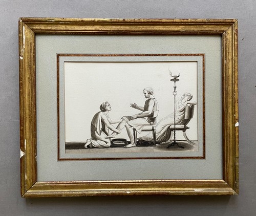 Scena antica lavabo - antica,,