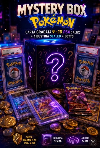 Mystery box pokemon carta - mystery,