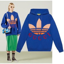 GUCCI FELPA ADIDAS X BLU