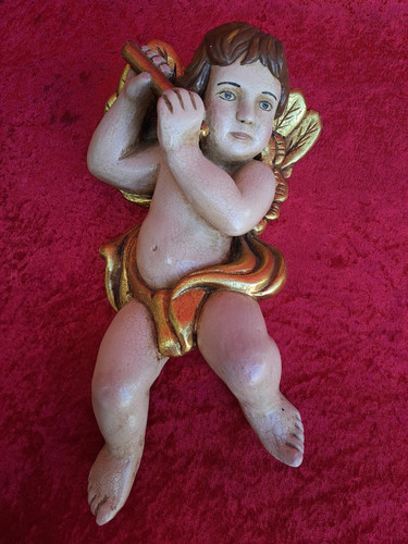 Bella statua legno - bella, in