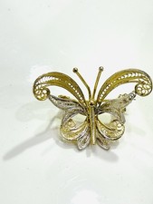 925 Silver Filigree Brooch