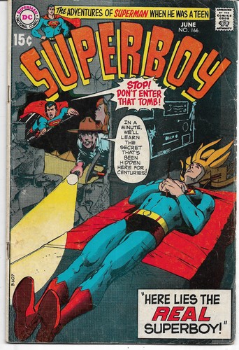 Silver age superboy - silver,