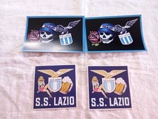 LAZIO 4 ADESIVI STICKERS NO MAGLIA CALCIO RIVISTA LAZIALITA STADIO