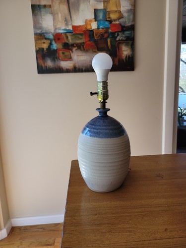 Lampada ceramica mcm fatta - lampada,