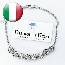 Bracciale tennis Diamanti in Moissanite 2.4ct VVS1 bracelet diamond