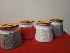 4 barattoli cucina nuovi Villa