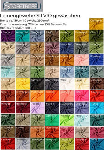 Lino cotone lavato silvio - lino,
