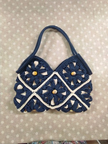 Borsa handamade blu panna - blu, e