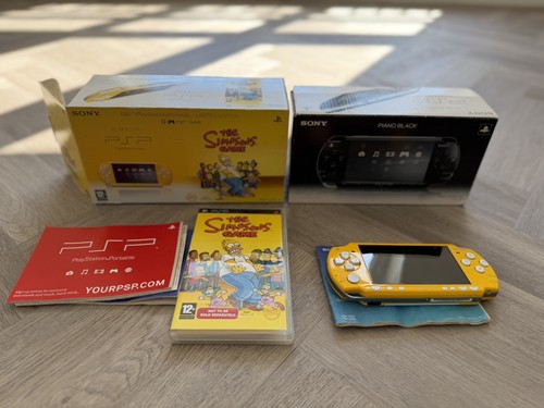 Console sony psp rara simpsons - console,