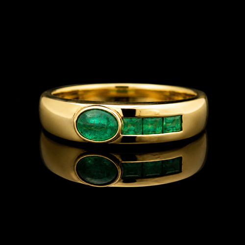 Anello vintage oro 585