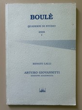 Boulè quaderni di studio 2008