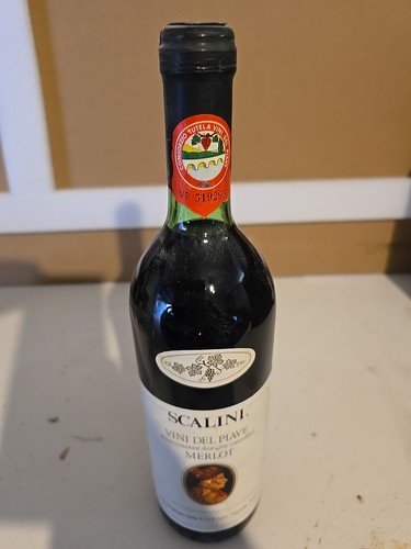 Vino 1987 merlot del - merlot, piave