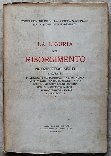 Liguria nel risorgimento - la,