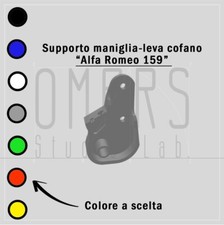 1x Supporto Maniglia Leva chiusura del cofano compatibile con Alfa Romeo 159