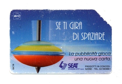 Scheda telefonica telecom se - telefonica,