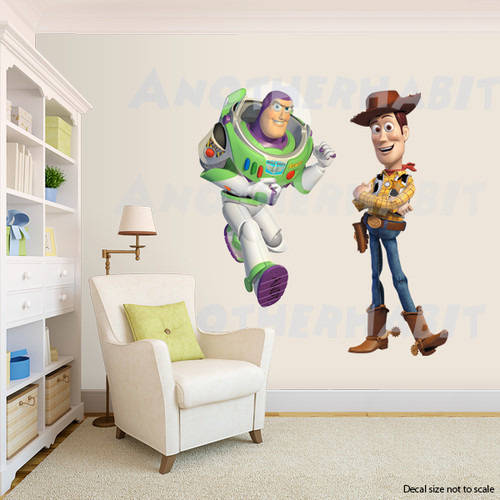 Adesivo murale woody - adesivo, and