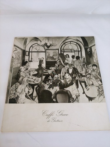 Guttuso caffe greco libro - guttuso,