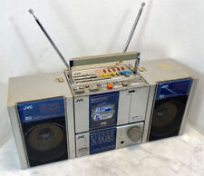 Boombox stereo staccabile JVC vintage. Radio portatile + walkman AUX PC-RM100JW